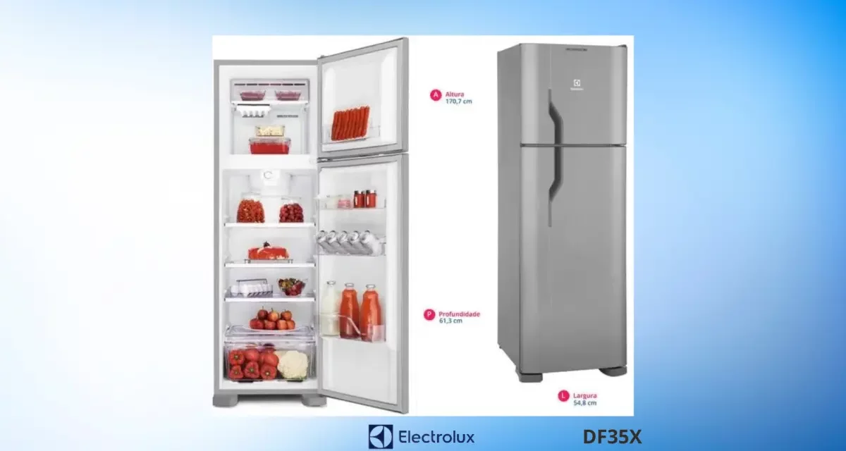 Solução de problemas da Geladeira Electrolux – DF35X