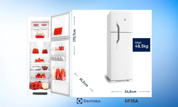 Solução de problemas da Geladeira Electrolux – DF35A