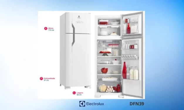 Solução de problemas da Geladeira Electrolux – DFN39