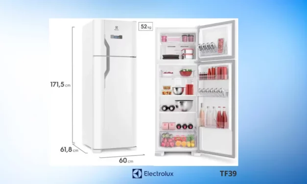 Solução de problemas da Geladeira Electrolux – TF39