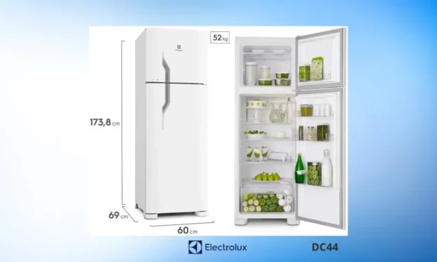 Solução de problemas da Geladeira Electrolux – DC44