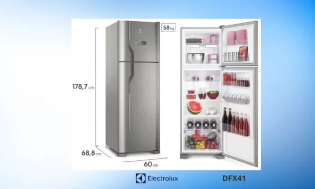 Solução de problemas da Geladeira Electrolux – DFX41