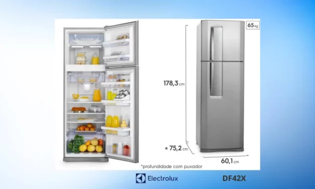 Solução de problemas da Geladeira Electrolux – DF42X