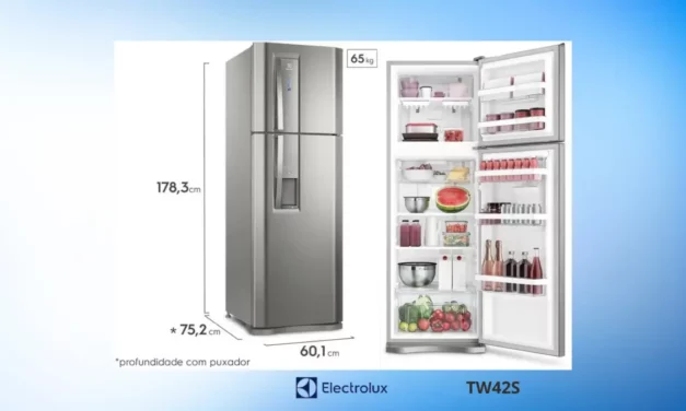 Solução de problemas da Geladeira Electrolux – TW42S