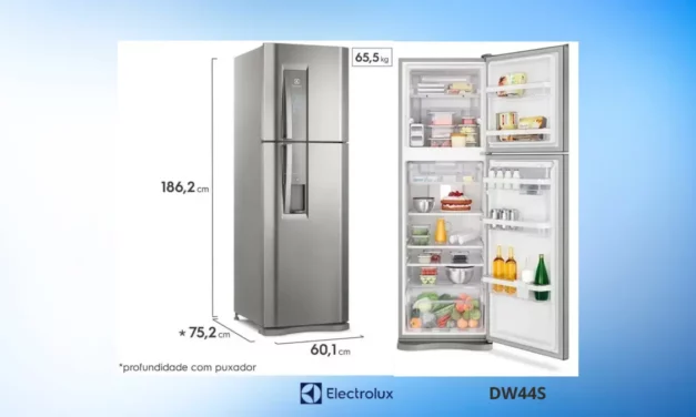 Solução de problemas da Geladeira Electrolux – DW44S