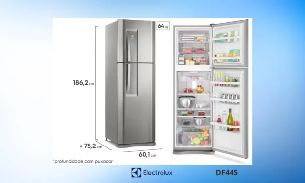 Solução de problemas da Geladeira Electrolux – DF44S