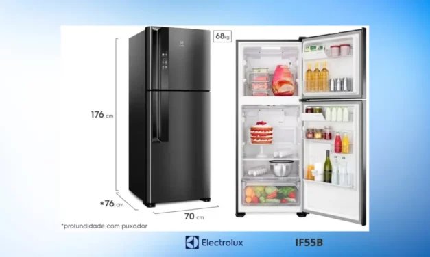 Solução de problemas da Geladeira Electrolux – IF55B