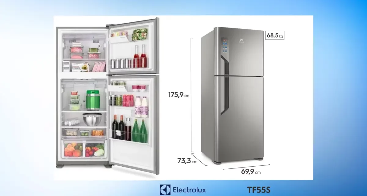 Solução de problemas da Geladeira Electrolux – TF55S