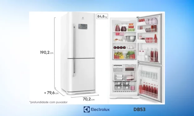 Solução de problemas da Geladeira Electrolux – DB53