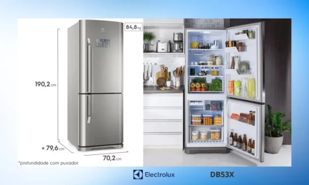 Solução de problemas da Geladeira Electrolux – DB53X