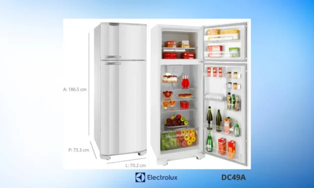 Solução de problemas da Geladeira Electrolux – DC49A