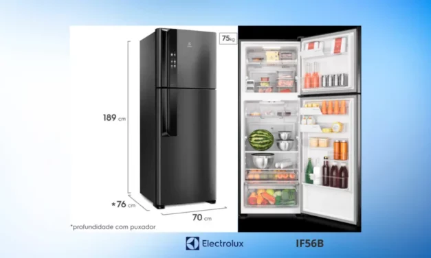 Solução de problemas da Geladeira Electrolux – IF56B