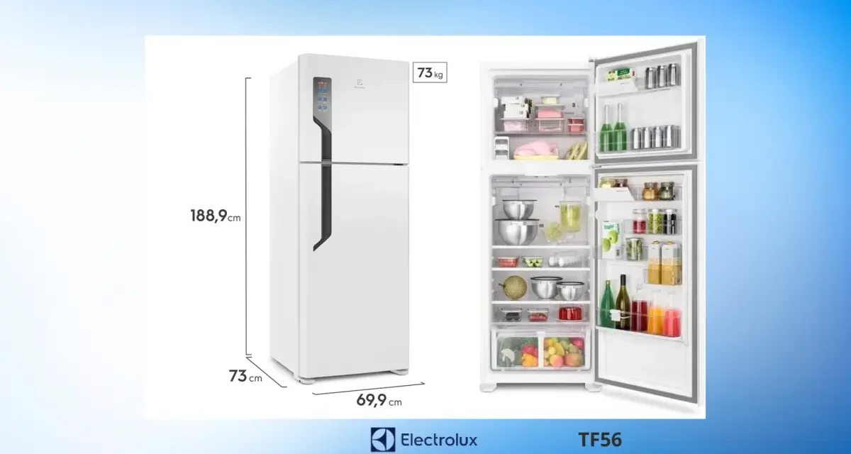 Solução de problemas da Geladeira Electrolux – TF56