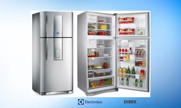 Solução de problemas da Geladeira Electrolux – DI80X