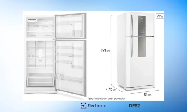 Solução de problemas da Geladeira Electrolux – DF82