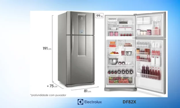 Solução de problemas da Geladeira Electrolux – DF82X