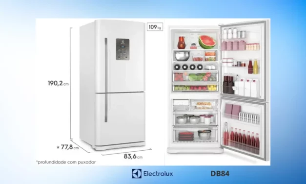 Solução de problemas da Geladeira Electrolux – DB84