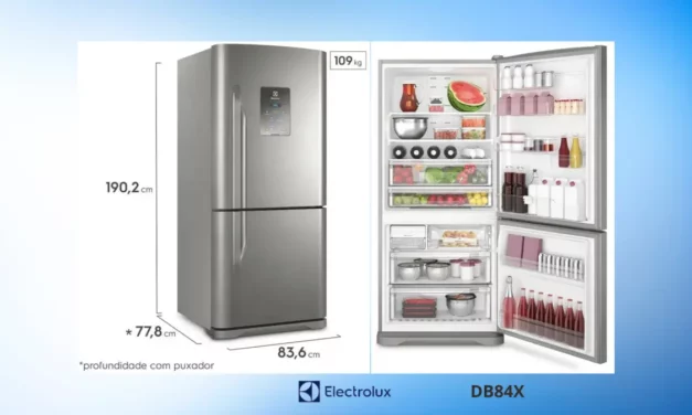 Solução de problemas da Geladeira Electrolux – DB84X