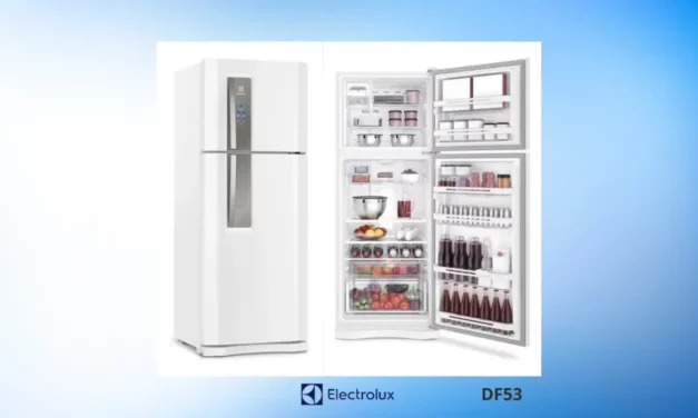 Solução de problemas da Geladeira Electrolux – DF53X