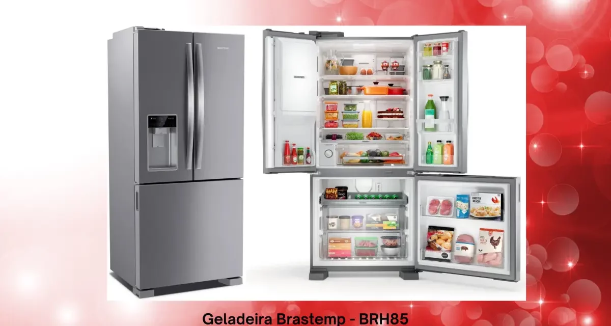 Solução de problemas da geladeira Brastemp – BRH85AK