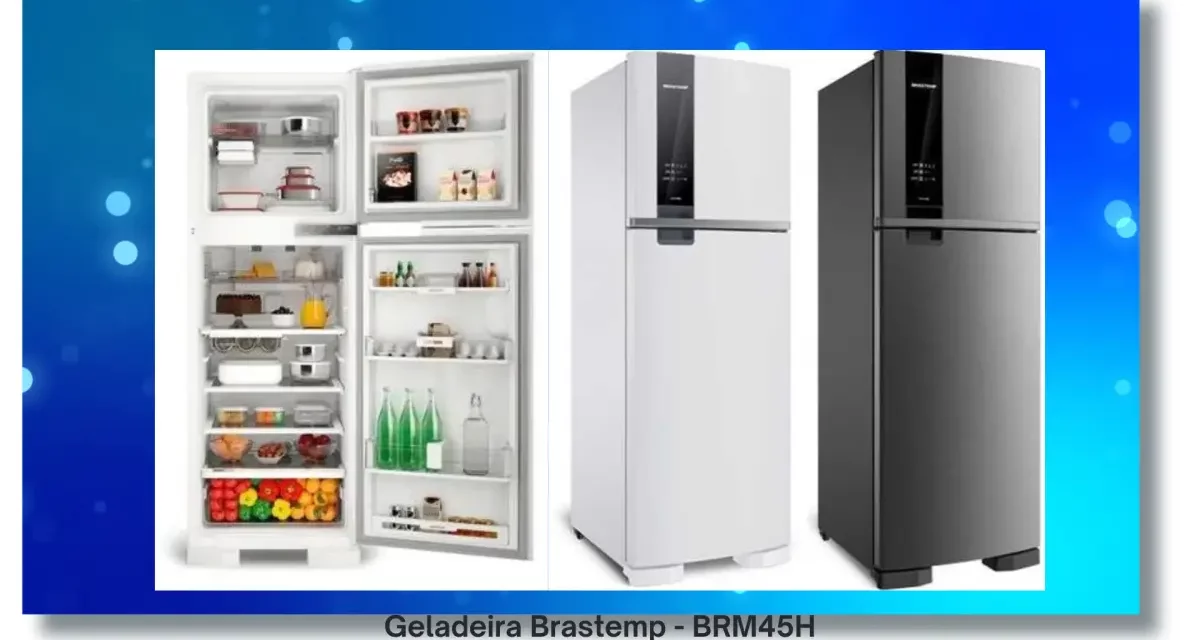 Solução de problemas da geladeira Brastemp – BRM45H