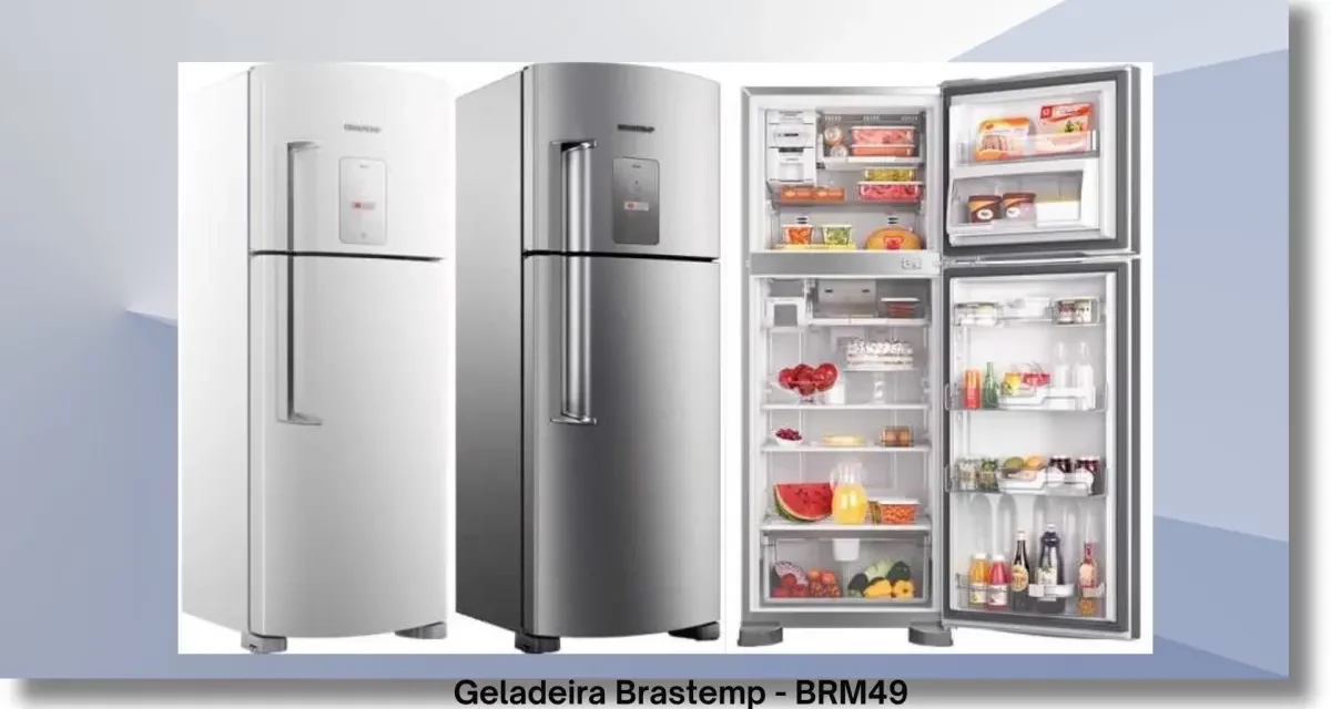 Solução de problemas da geladeira Brastemp – BRM49