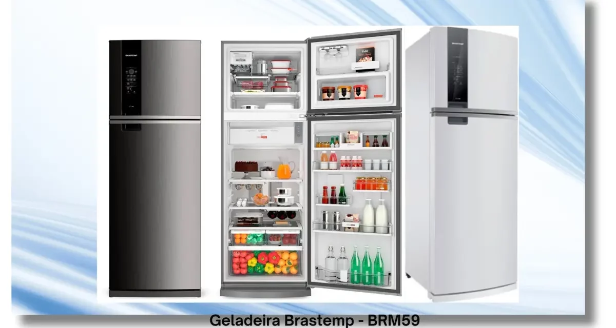 Soluções de problemas da geladeira Brastemp – BRM59