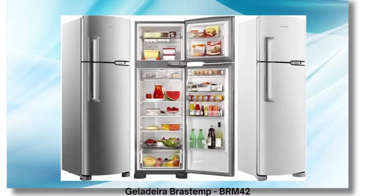 Solução de problemas da geladeira Brastemp – BRM42