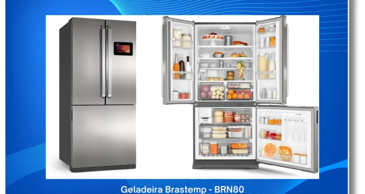 Solução de problemas da geladeira Brastemp – BRN80