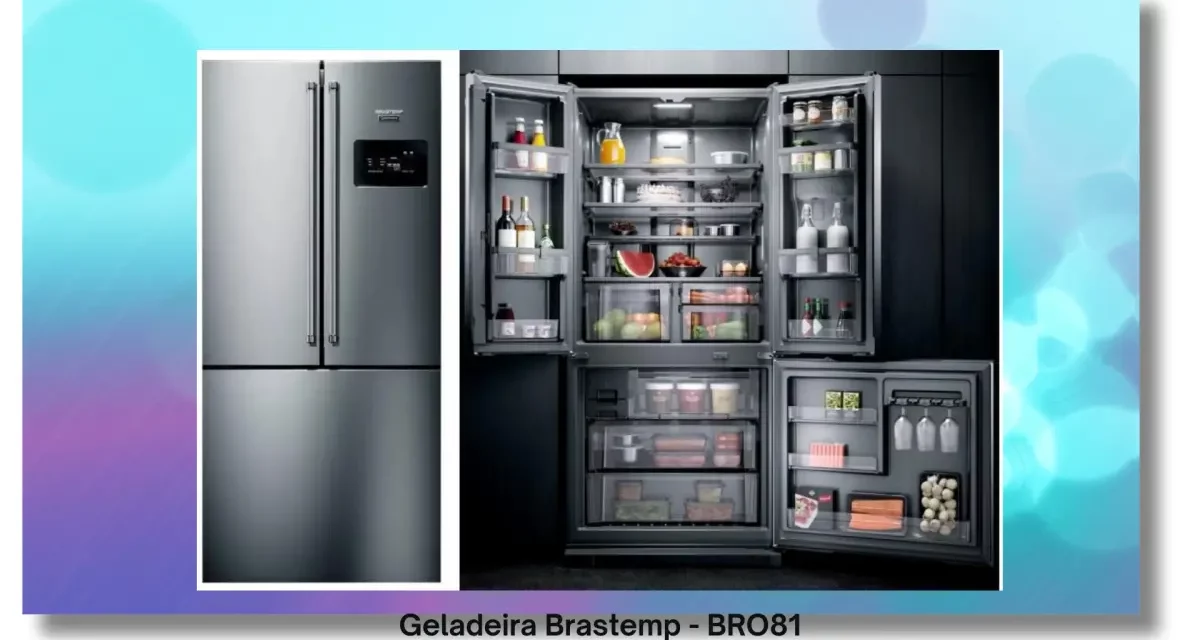 Solução de problemas da geladeira Brastemp – BRO81