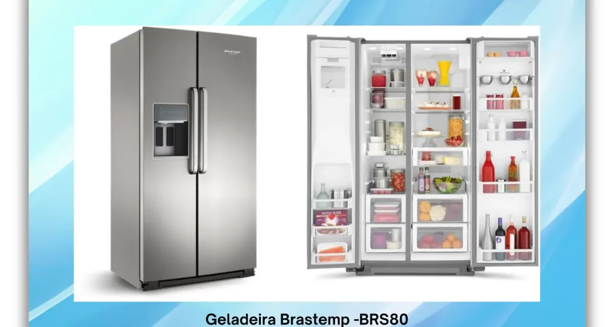 Solução de problemas da geladeira Brastemp – BRS80