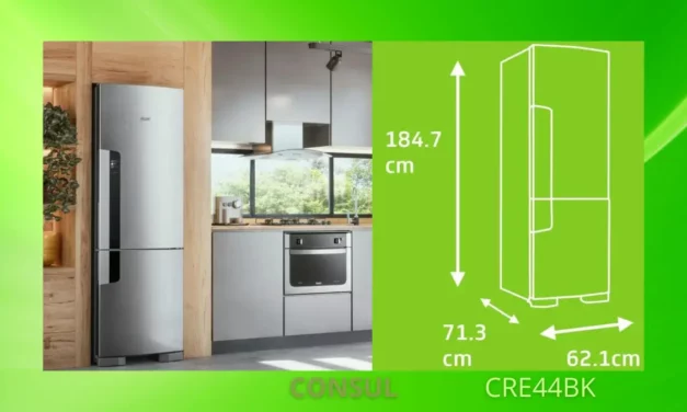 Solução de problemas da geladeira Consul – CRE44BK