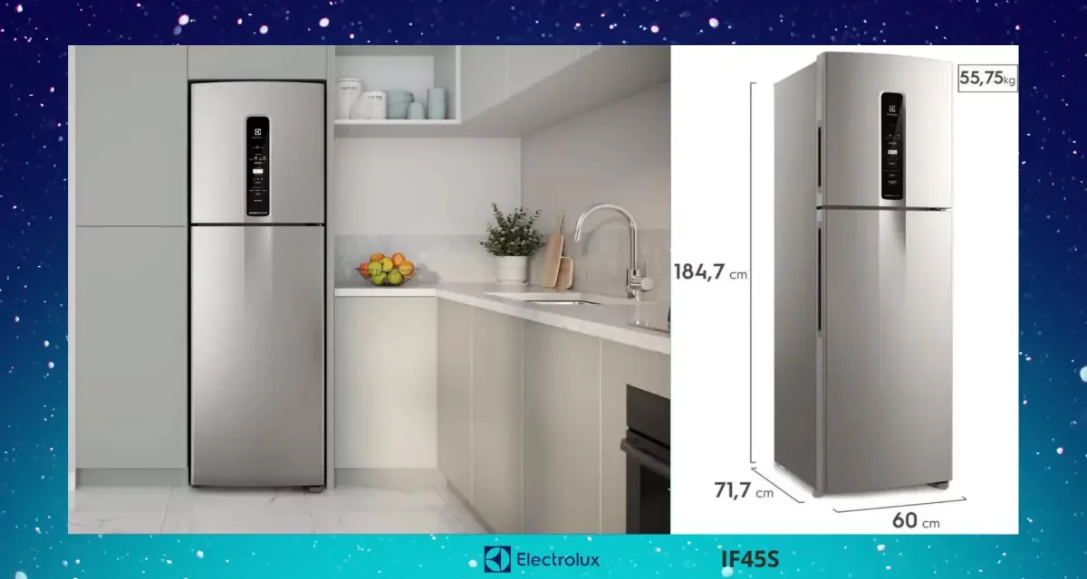 Solução de problemas da Geladeira Electrolux – IF45S