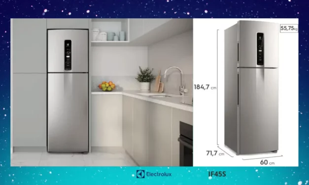 Solução de problemas da Geladeira Electrolux – IF45S