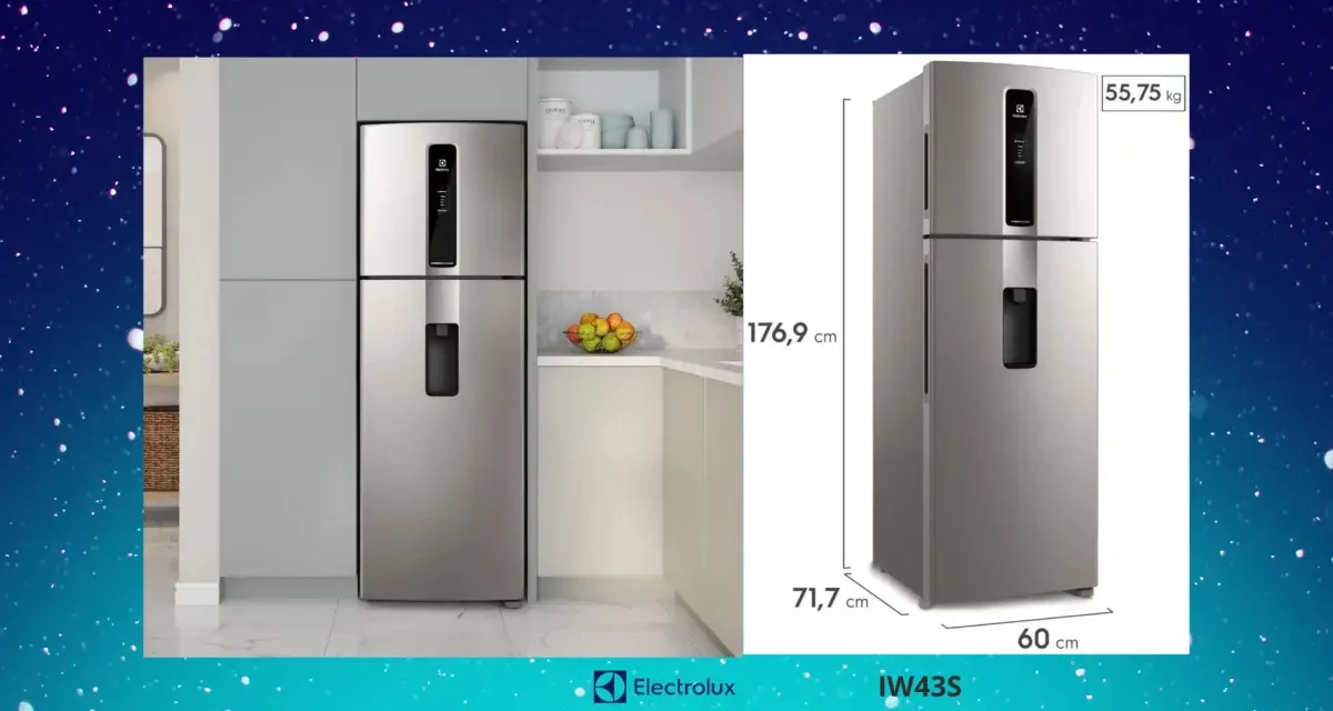 Solução de problemas da Geladeira Electrolux – IW43S