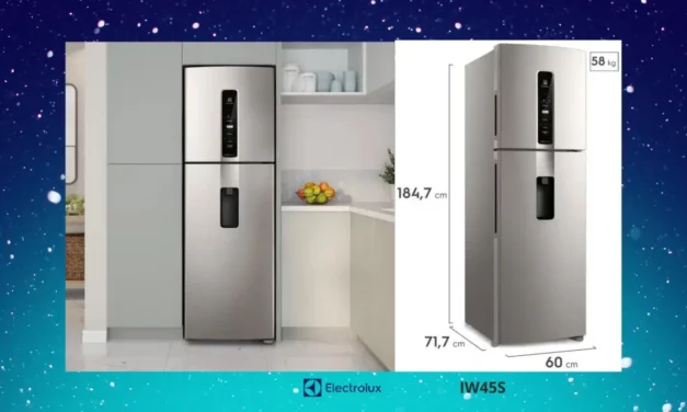 Solução de problemas da Geladeira Electrolux – IW45S