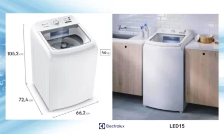 Solução de problemas da lavadora de roupas Electrolux – LED15