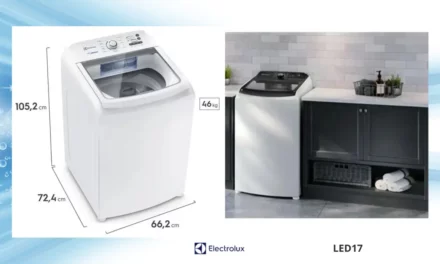 Solução de problemas da lavadora de roupas Electrolux – LED17